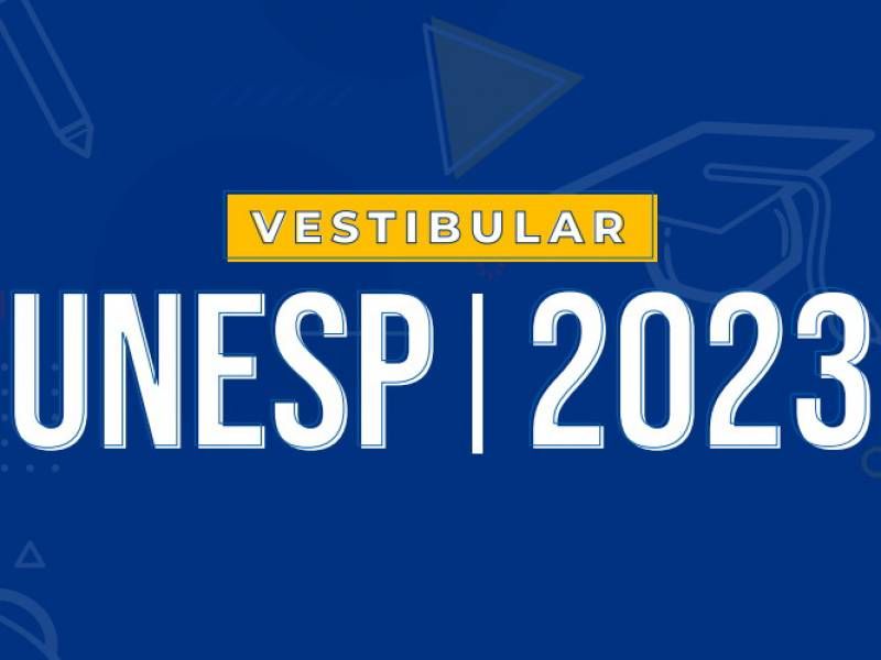 Capa do podcast Unesp divulga a terceira chamada do Vestibular 2023