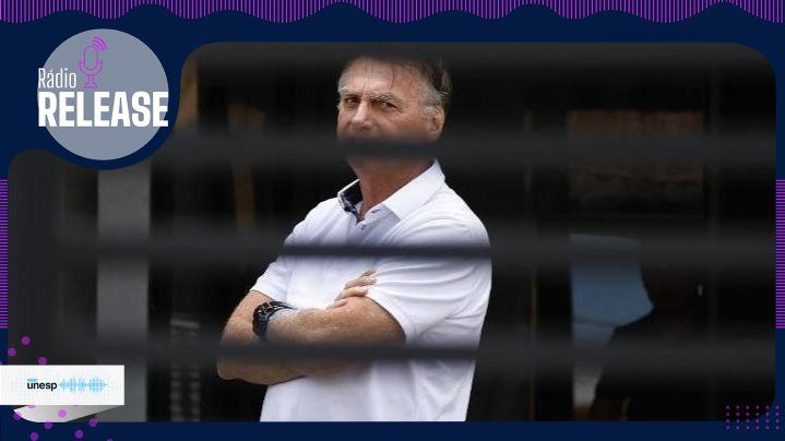 Capa do podcast Prisão preventiva de Bolsonaro fortalece instituições políticas, jurídicas e a manutenção da democracia brasileira, avalia professor da Unesp